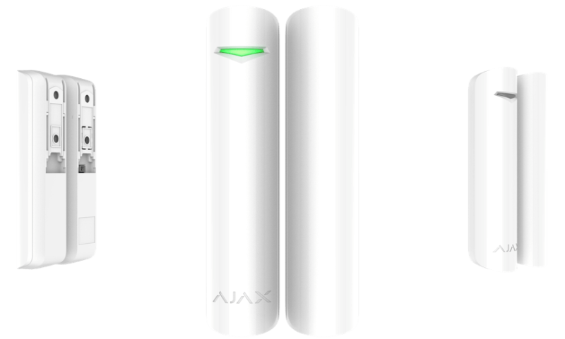 Ajax - Détecteur d’ouverture magnétique sans-fil avec capteur de vibration et d’inclinaison (Ajax DoorProtect Plus)