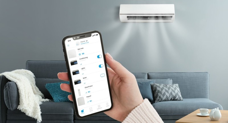 Ajax - Wireless power relay with energy monitor  (Ajax WallSwitch)