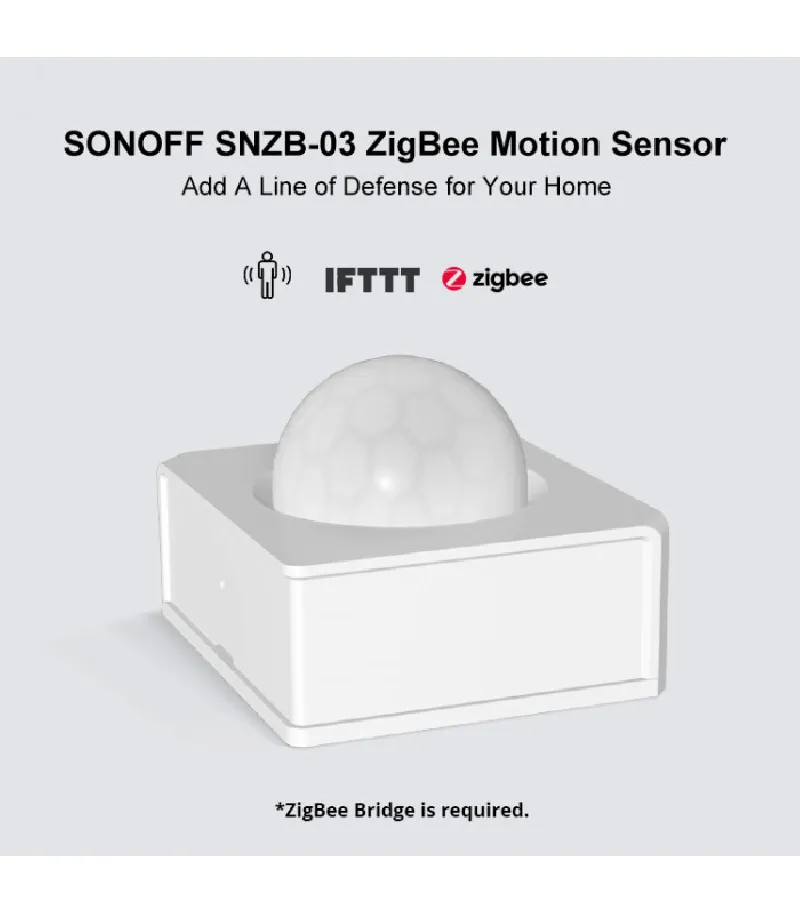 SONOFF - Détecteur de mouvement Zigbee 3.0
