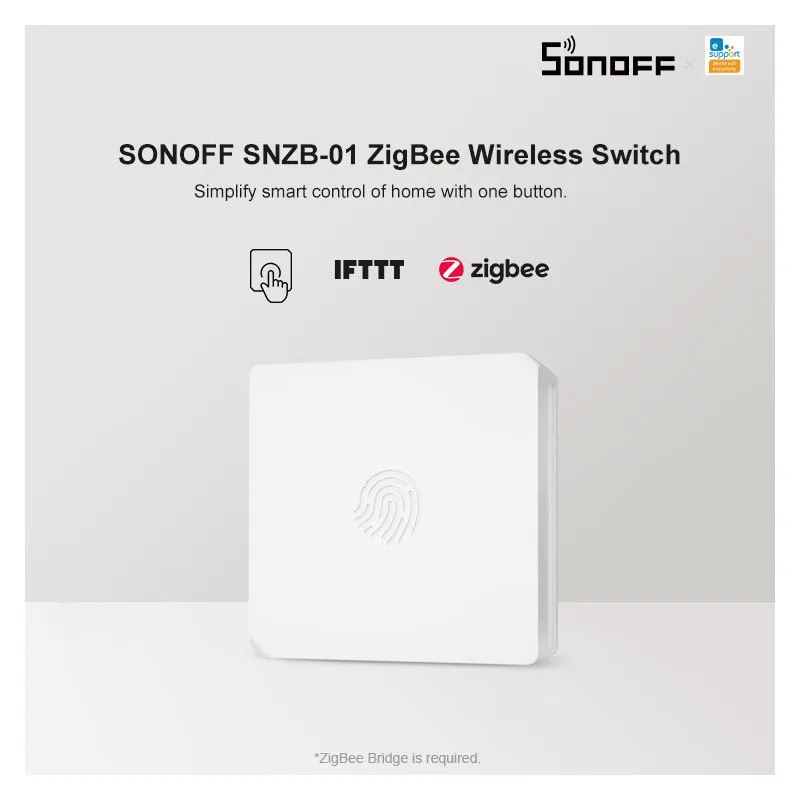 SONOFF - Switch wireless Zigbee 3.0