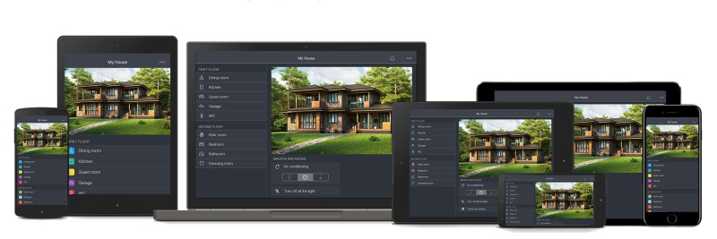 iRidium mobile - KNX Home Server