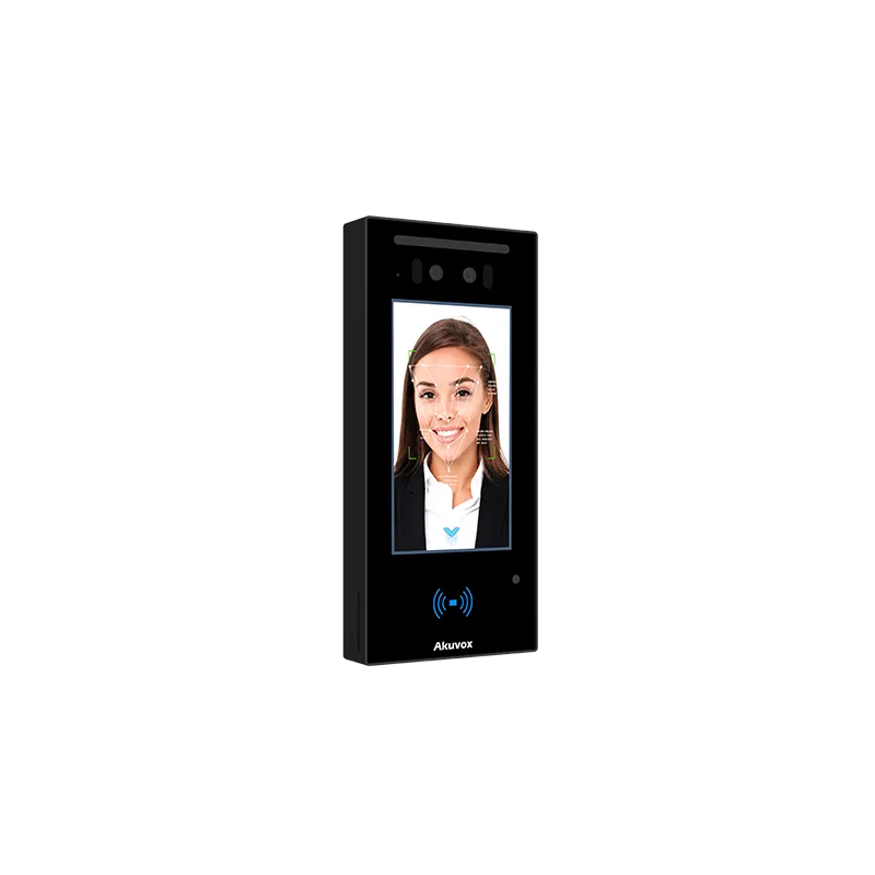 Akuvox - Video doorphone and access control E16C with facial recognition, touch screen, Bluetooth, RFID & QR Code