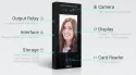 Akuvox - Video doorphone and access control E16C with facial recognition, touch screen, Bluetooth, RFID & QR Code