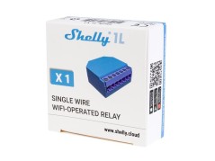 SHELLY - Module ON/OFF un relais sans neutre Wi-Fi (Shelly 1L)