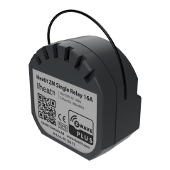 Heatit Controls - 16A Z-Wave+ 700 ZM Single Relay Switch Module