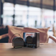 Heatit Controls - 16A Z-Wave+ 700 ZM Single Relay Switch Module