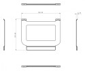 Akuvox - Table stand for indoor console IT83 and C317
