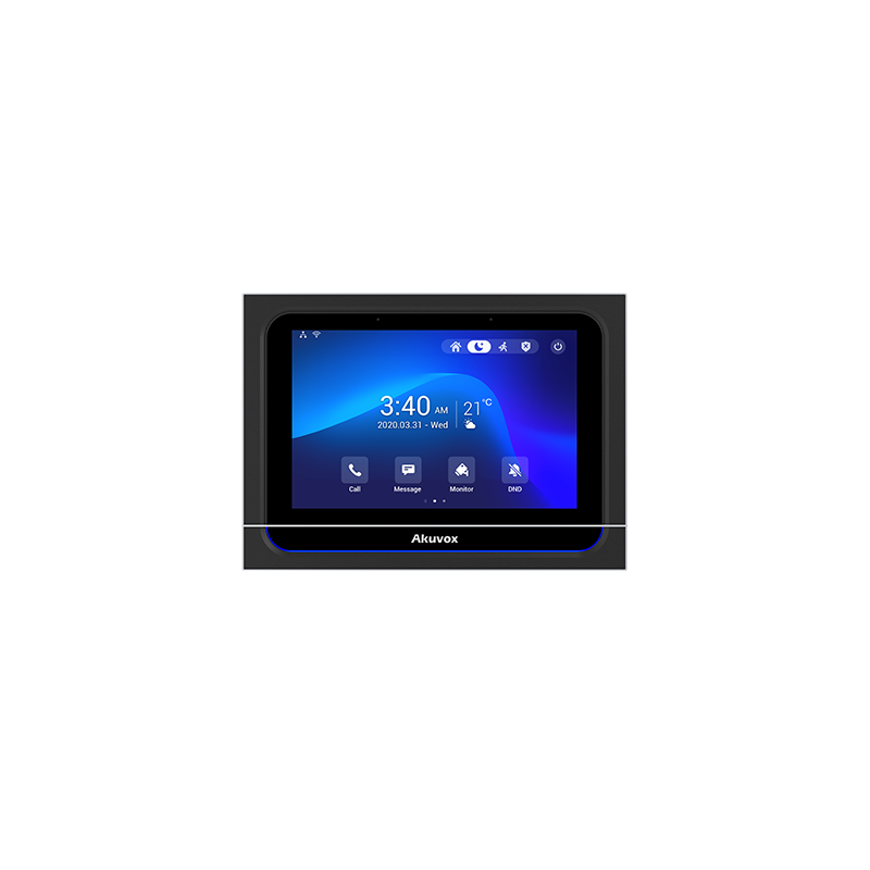 Akuvox - SIP-Innenkonsole mit 7"-Touchscreen, WLAN, Bluetooth, Android 9.0 (Akuvox X933W) Akuvox - SIP-Innenkonsole mit 7"-Touchscreen, WLAN, Bluetooth, Android 9.0 (Akuvox X933W)