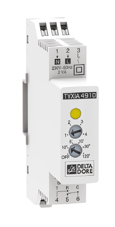 Delta Dore - Modularer Empfänger für die Steureung der Beleuchtung TYXIA 4910