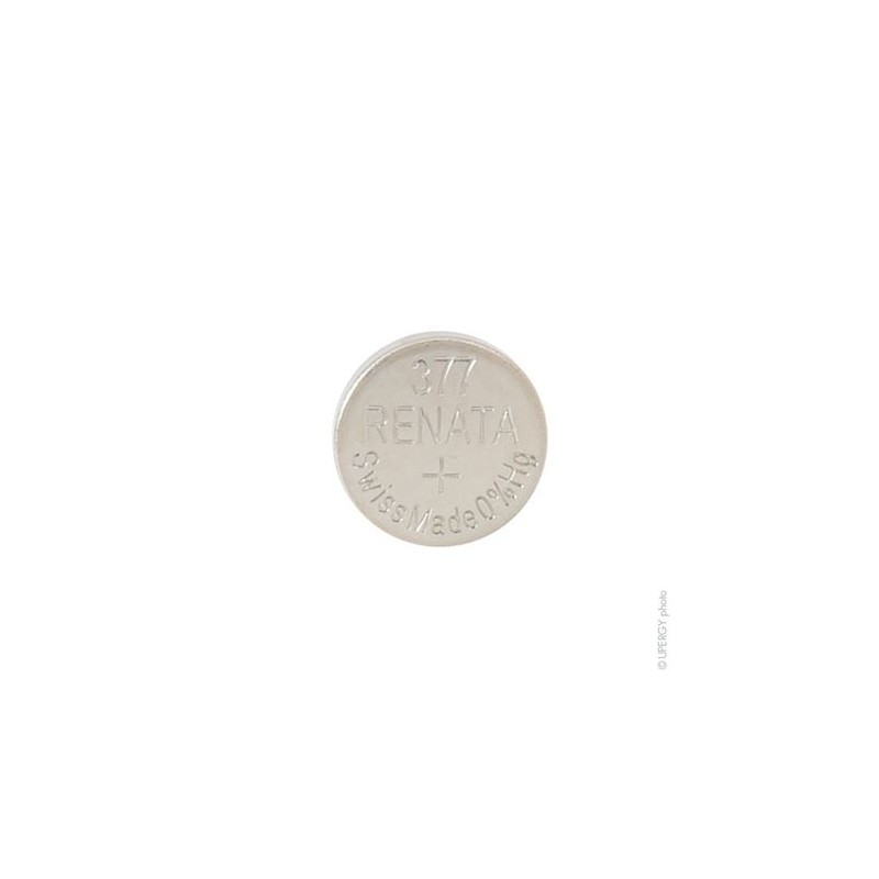 Enix - 377 Renata Silber-Oxid-Uhren-Batterie 1,55V 28mAh