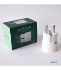FRIENT - Mini smart socket with Zigbee consumption measurement - Schuko version