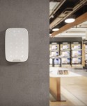 Ajax - Wireless touch keypad supporting encrypted contactless cards and key fobs (Ajax Keypad Plus)