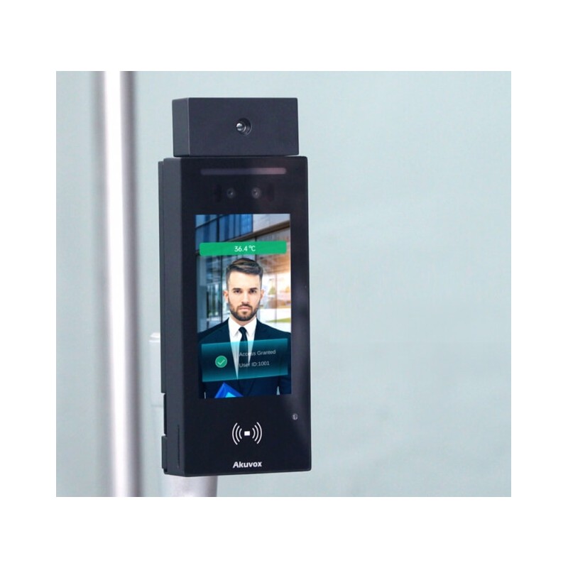 Akuvox - Access control unit with facial recognition, BLE, RFID, NFC, QR Code (Akuvox A05C)