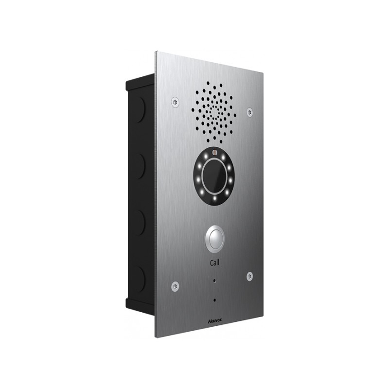 Akuvox - Vandal resistant IP intercom with audio and video (Akuvox E21V)