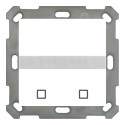 MDT - To fit 55mm systems/ranges, White glossy finish, with temperature sensor and 2 sensor keys
