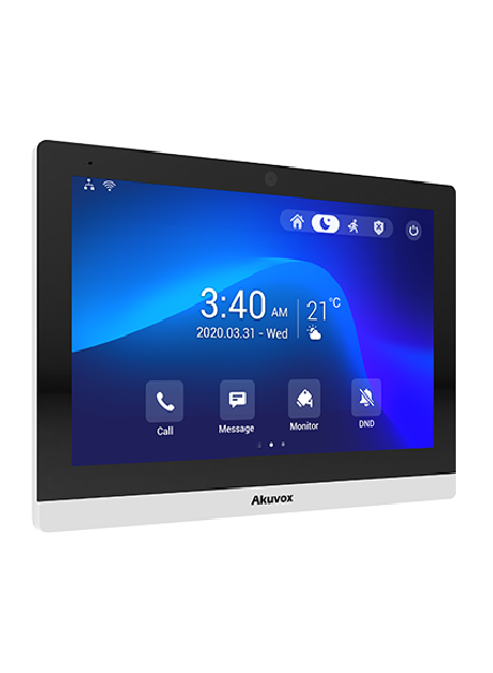 Akuvox - SIP-Innenkonsole mit 10"-Touchscreen, WLAN, Bluetooth, Android 9.0 (Akuvox C319A)
