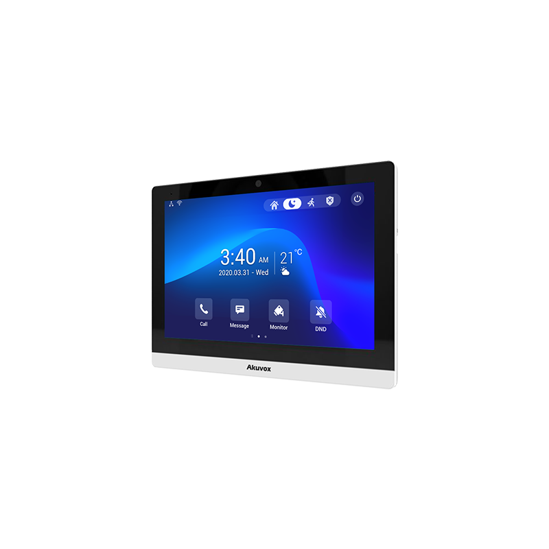 Akuvox - SIP-Innenkonsole mit 7"-Touchscreen, WLAN, Bluetooth, Android 9.0 (Akuvox X933W)