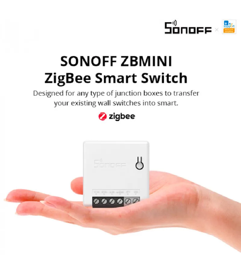 SONOFF - Zigbee 3.0 connected micro switch module