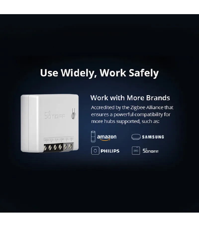 SONOFF - Zigbee 3.0 verbundenes Mikroschalter Modul