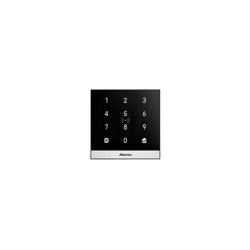 Akuvox - PIN Code, RFID- und NFC-kompatibler IP-Zutrittskontrollleser (Akuvox A02S)