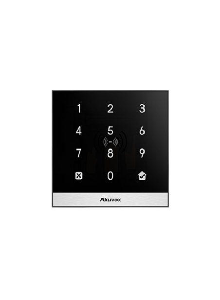 Akuvox - PIN Code, RFID- und NFC-kompatibler IP-Zutrittskontrollleser (Akuvox A02S)