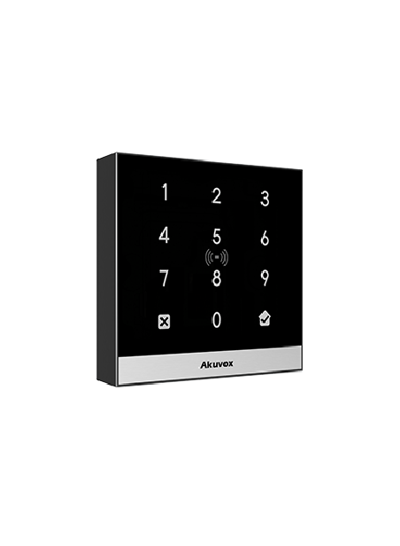 Akuvox - PIN Code, RFID- und NFC-kompatibler IP-Zutrittskontrollleser (Akuvox A02S)