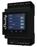 SHELLY - Quadruple relais Wi-Fi au format DIN (Shelly PRO 4PM)