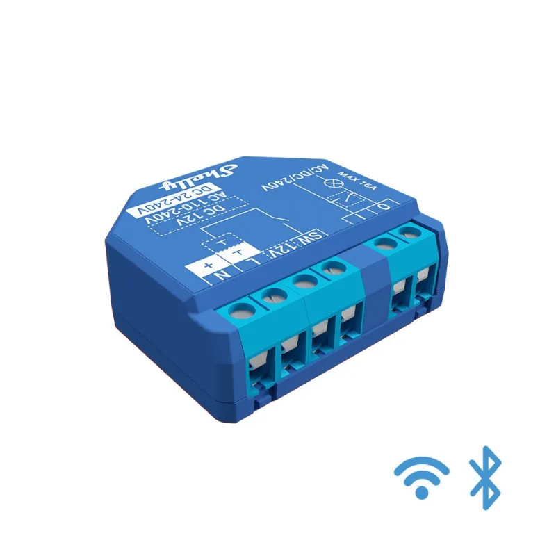 SHELLY - WiFi-Schaltaktor 3500W (Shelly PLUS 1) SHELLY - WiFi-Schaltaktor 3500W (Shelly PLUS 1)