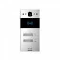 Akuvox - IP video doorphone R20BX2 - multi-user - 2 call buttons with RFID badge reader