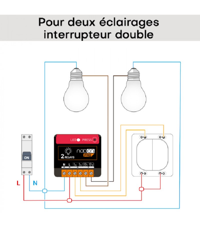 Nodon - Zigbee 3.0 ON/OFF Lighting Module