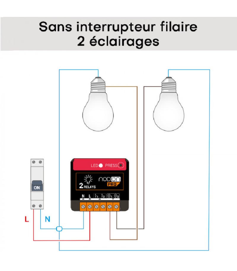 Nodon - Zigbee 3.0 ON/OFF Lighting Module