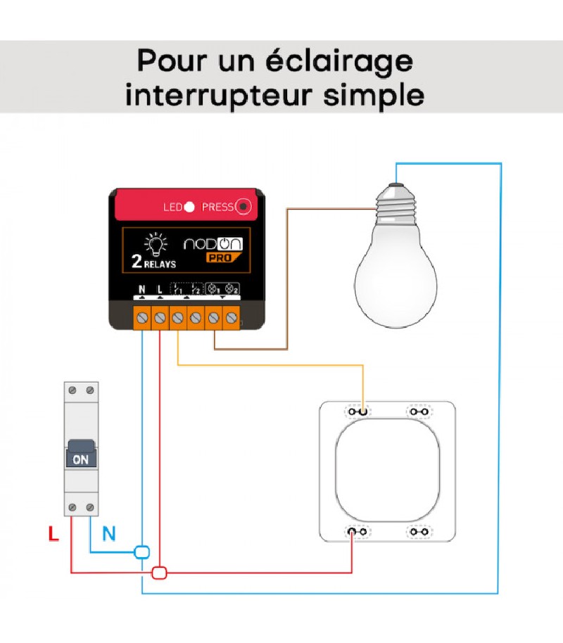 Nodon - Zigbee 3.0 ON/OFF Lighting Module