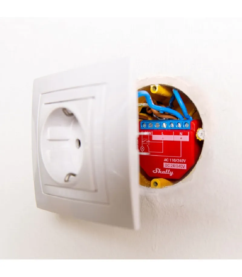 SHELLY - Wi-Fi relay module with energy measurement (Shelly PLUS 1PM)