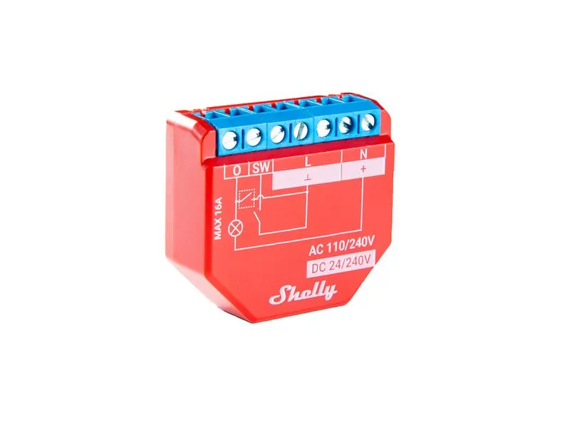SHELLY - Wi-Fi relay module with energy measurement (Shelly PLUS 1PM)