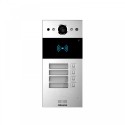 Akuvox - R20B4 IP video door station - multi-user - 4 doorbells with RFID badge reader