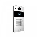 Akuvox - R20B4 IP video door station - multi-user - 4 doorbells with RFID badge reader