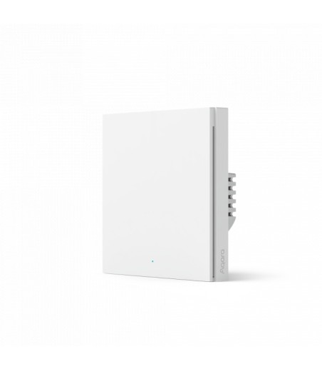 Aqara - Interrupteur intelligent Zigbee 3.0 avec neutre (Wall Switch H1 With Neutral Single Rocker)