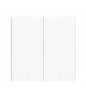 Aqara - Interrupteur intelligent Zigbee 3.0 avec neutre (Wall Switch H1 With Neutral Double Rocker) Aqara - Interrupteur intelligent Zigbee 3.0 avec neutre (Wall Switch H1 With Neutral Double Rocker)