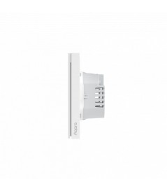 Aqara - Interrupteur intelligent Zigbee 3.0 avec neutre (Wall Switch H1 With Neutral Double Rocker)