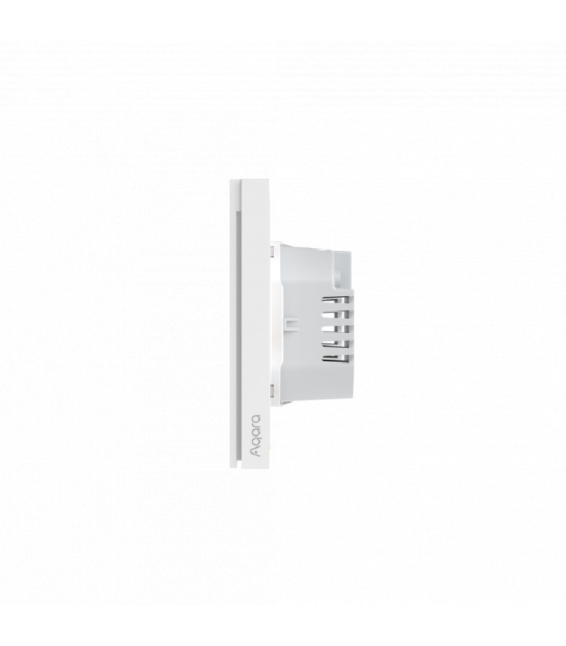 Aqara - Zigbee 3.0 Wall Switch H1 With Neutral Double Rocker