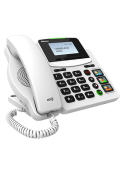 Akuvox HCP-R15P - Telefono con cavo con pulsanti grandi e pulsante di emergenza