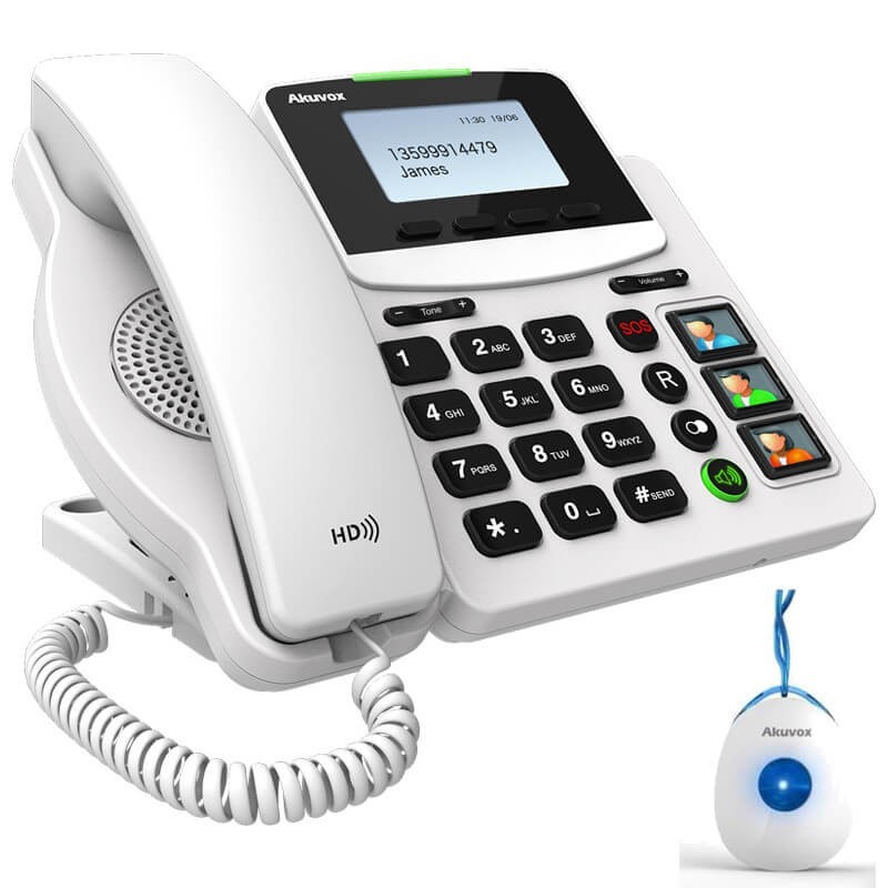 Akuvox HCP-R15P - Big button corded phone with emergency button