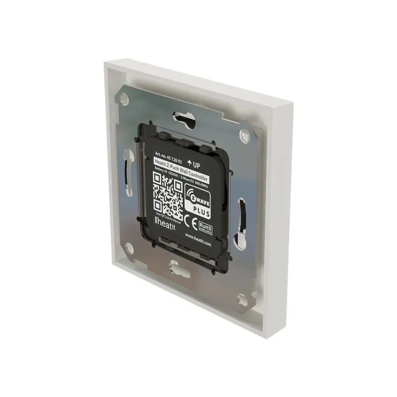 Heatit Controls - Interrupteur sans fil Z-Wave+ 700 Z-Push Wall controller