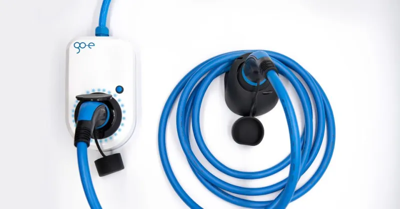 go-e - go-eCharger HOMEfix 11 kW stazione di ricarica per installazione fissa