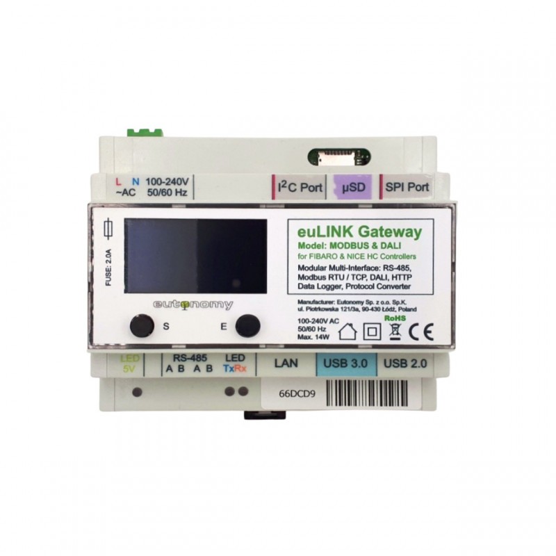 Eutonomy - EuLINK Gateway for Fibaro Home Center