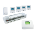 Delta Dore - Delta 8000 Pack de régulation 4 zones pour climatisation gainable