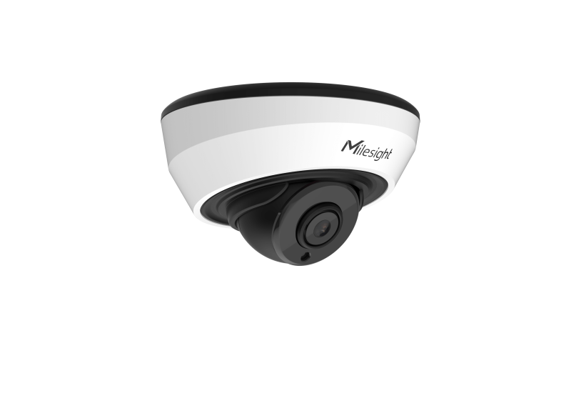 Milesight - 2MP AI IR Mini Dome Netzwerkkamera MS-C2983-PD