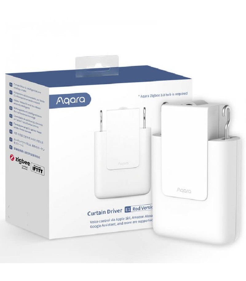 Aqara - Motore Zigbee 3.0 per tende Aqara Curtain Driver E1 (Rod Version) Aqara - Motore Zigbee 3.0 per tende Aqara Curtain Driver E1 (Rod Version)