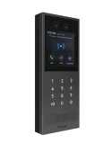 Akuvox - Videocitofono SIP X912Sresistente agli atti vandalici, tastiera digitale, riconoscimento facciale, Bluetooth, RFID e QR