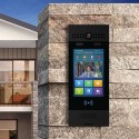 Akuvox - R29C Multi-Tenant-IP-Video-Türsprechanlage mit Gesichtserkennung, QR-Code, BLE, 7"-Touchscreen.